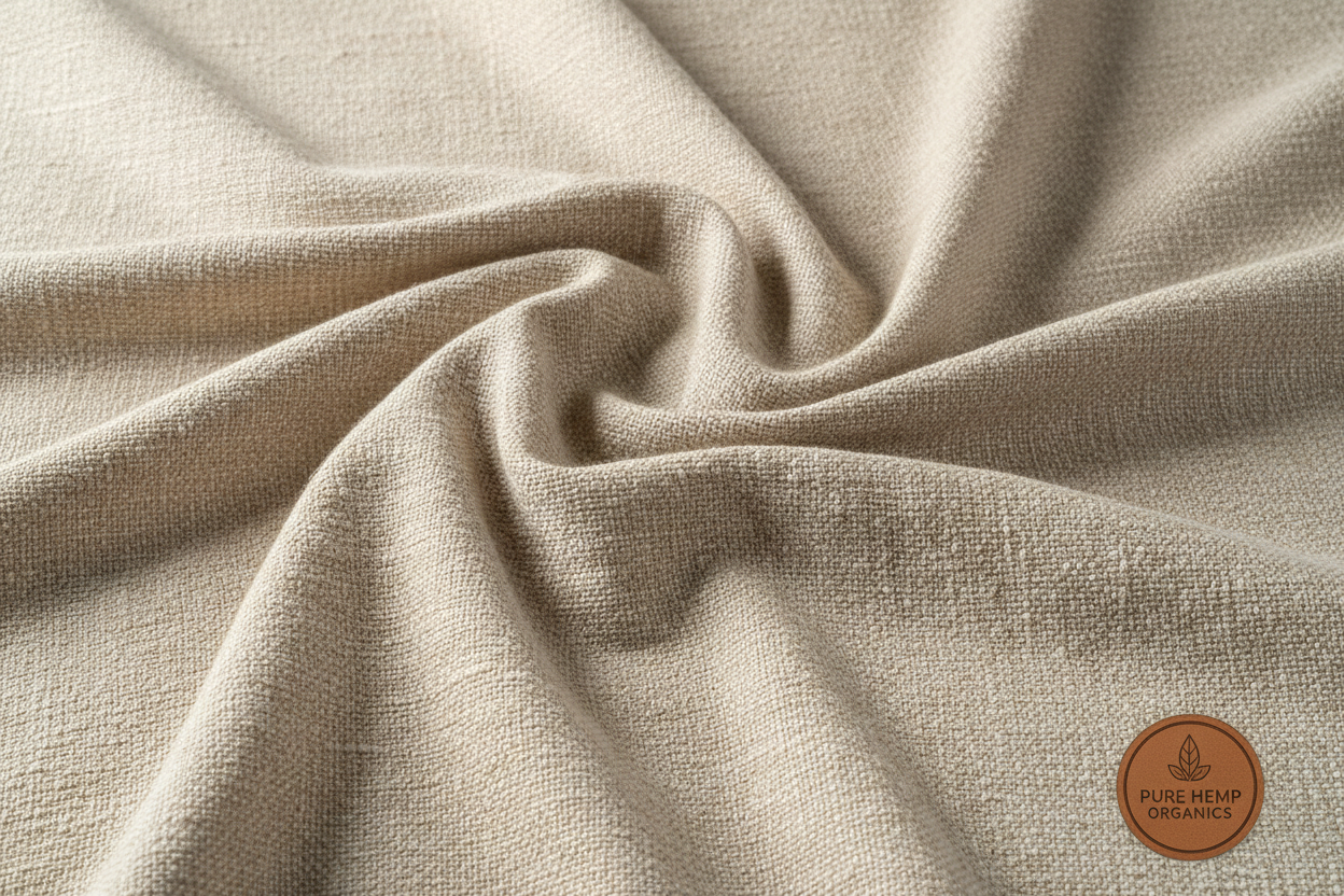 professional image Pure Organic Hemp fabric