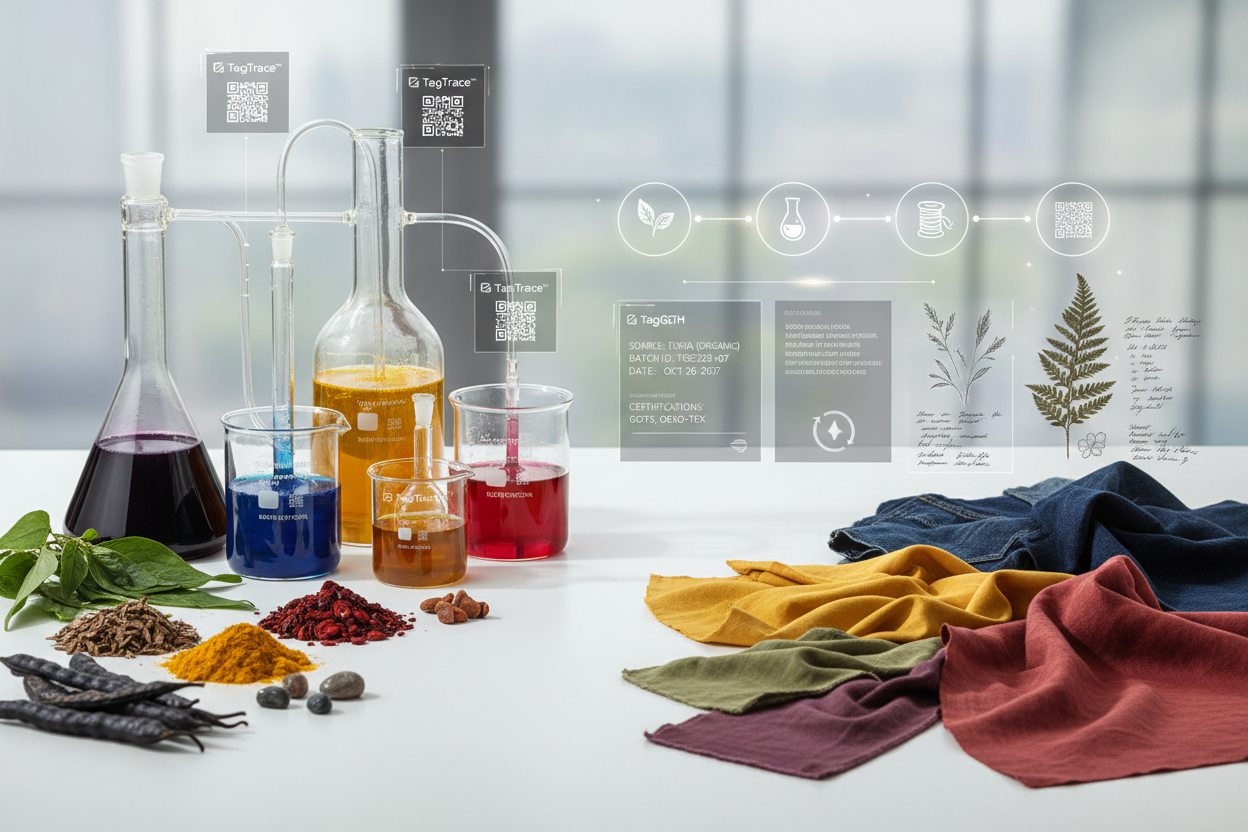 TagGTH EcoTrace™ – Natural Dye Products Transparency & Traceability

